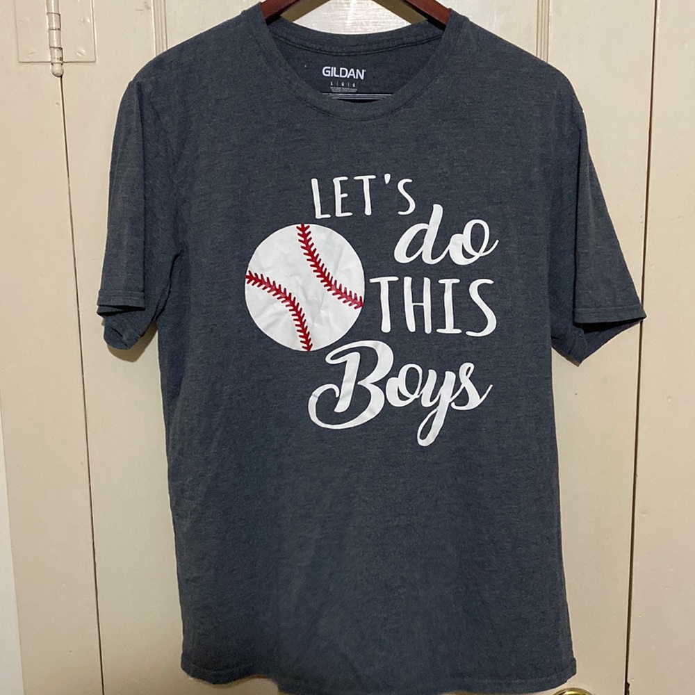 Women’s size large baseball shirt